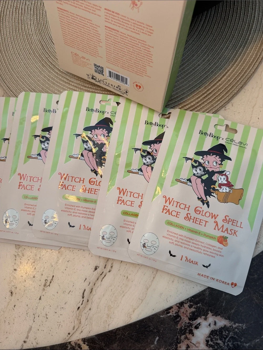 Betty Boop hydrating face